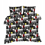 Pościel - pościel bawełna lux 140x200 + 1 poszewka B 218 new york 2 nyc - miniaturka - grafika 1