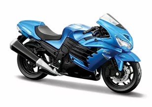 Maisto Kawasaki Ninja ZX-14R 1:18 - Samochody i pojazdy dla dzieci - miniaturka - grafika 2