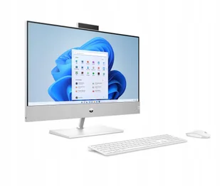 All in One HP Pavilion 24-ca0017na / 67G38EAR / AMD Ryzen 7 / 16GB / SSD 1TB / AMD Radeon / FullHD / Win 11 / Biały - Zestawy komputerowe - miniaturka - grafika 1