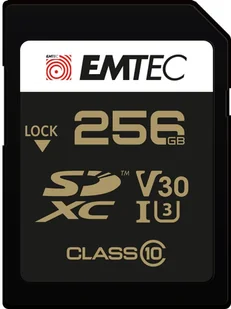 Emtec ECMSD256GXC10SP pamięć flash 256 GB SDXC UHS-I Klasa 10 ECMSD256GXC10SP - Karty pamięci - miniaturka - grafika 1