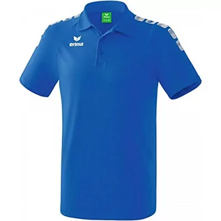 Koszulki męskie - Erima męska koszulka polo Essential 5-c Nowość Niebieski (Royal)/Biały XXL 2111903 - grafika 1