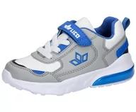 Buty dla chłopców - Lico Cedric Vs sneakersy chłopięce, szary, biały, niebieski, 38 EU - miniaturka - grafika 1