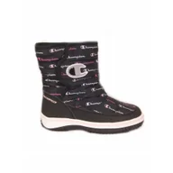 Buty dla dziewczynek - Buty śniegowce na co dzień dziecięce CHAMPION ocieplane na rzepy - miniaturka - grafika 1