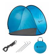 Namioty - Namiot samorozkładający się pop up 150x90 cm niebieski - miniaturka - grafika 1