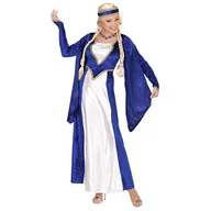 Stroje karnawałowe - STRÓJ KRÓLOWA BONA NIEBIESKA-XXL - miniaturka - grafika 1