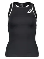 Koszulki sportowe damskie - asics Top sportowy w kolorze czarnym - miniaturka - grafika 1