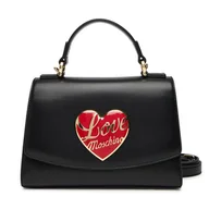 Torebki damskie - Torebka LOVE MOSCHINO JC4181PP1NLP0000 Czarny - miniaturka - grafika 1