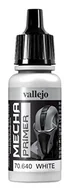 Kolejki i akcesoria - Vallejo Farba akrylowa Mecha Primer - White / 17ml Vallejo 70640 - miniaturka - grafika 1