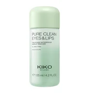Płyny do demakijażu - KIKO Milano Pure Clean Eyes&Lips dwufazowy płyn do demakijażu oczu i ust 125ml - miniaturka - grafika 1