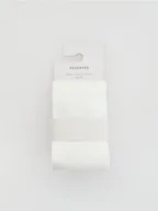 Rajstopy - Reserved - Bawełniane rajstopy 2 pack - złamana biel - miniaturka - grafika 1