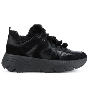 Buty Geox Diamanta D26UFB0FU85C9999 - czarne - Sneakersy damskie - miniaturka - grafika 5