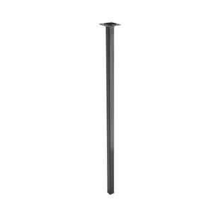 Noga meblowa 2.5 x 2.5 x 80 cm czarna Hettich - Meble modułowe i akcesoria - miniaturka - grafika 1