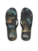 Klapki i japonki męskie - Quiksilver Japonki AQYL101430 Czarny - miniaturka - grafika 1