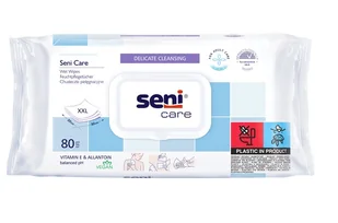 Seni Seni Care Chusteczki nasączone pielęgnacyjne 80szt - Higiena osób starszych i niepełnosprawnych - miniaturka - grafika 1