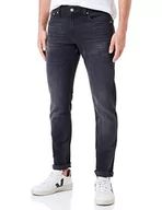 Spodnie męskie - Calvin Klein Jeans Spodnie męskie slim, Czarny jeans, 28W / 34L - miniaturka - grafika 1