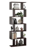 Regały - Regał do sypialni wenge H6-C13 - miniaturka - grafika 1