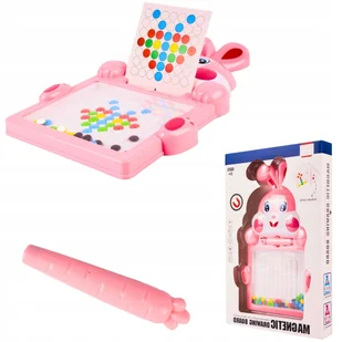 Tablica Magnetyczna Układanka Mozaika z Koralikami Zajączek Szablony Królik - Tablice dla dzieci Tablica Magnetyczna Układanka Mozaika z Koralikami Zajączek Szablony Królik - Tablice dla dzieci - miniaturka - grafika 1