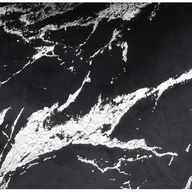 Obrusy i serwetki - Obrus STORM 85 x 85cm czarno-srebrny - miniaturka - grafika 1