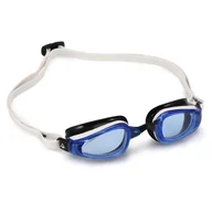 Pływanie - Aqua Sphere, Okulary do pływania, K180 niebieskie szkła, biały - miniaturka - grafika 1