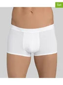 Majtki męskie - Sloggi Bokserki (2 pary) w kolorze białym - miniaturka - grafika 1