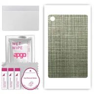 Akcesoria do tabletów i e-booków - folia naklejka skórka strukturalna na TYŁ do Lenovo Tab B10 3rd Gen - Tkanina Lniana - apgo SKINS - miniaturka - grafika 1