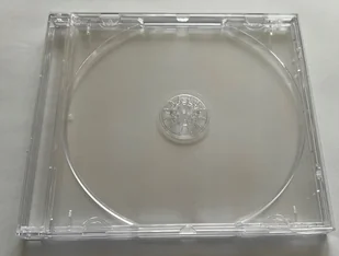 INNOVERA CD/DVD Polystyrene Thin Line Storage Case, Clear, 100/Pack - Pudełka i akcesoria na płyty CD - miniaturka - grafika 1