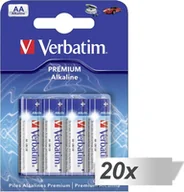 Baterie i akcesoria - Verbatim Bateria AA / R6 80 szt. - miniaturka - grafika 1