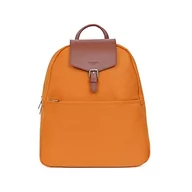 Torebki damskie - Hexagona Paris damski Pop-Collection żółty nylon 2 szelki 1 uchwyt nieregulowany ręczny z taśmą na plecy, 29,5 x 34 x 11,5 cm, pomarańczowy, L: 29,5 x wys.: 34 x P: 11,5 cm - miniaturka - grafika 1