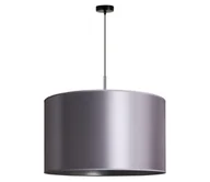 Lampy sufitowe - Duolla - Żyrandol na lince CANNES 1xE27/15W/230V śr. 50 cm srebrny - miniaturka - grafika 1