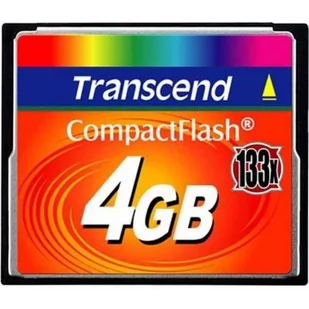 Transcend MLC 133x 4GB (TS4GCF133) - Karty pamięci - miniaturka - grafika 1