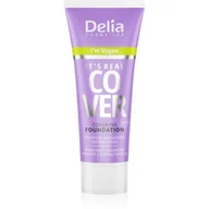 Podkłady do twarzy - DELIA Real Cover 206 podkład honeyl 30ml - miniaturka - grafika 1