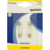 Żarówki samochodowe - Zestaw żarówek samochodowych C10 W rurki T10.5x43 SV8,5 12 V blister NARVA - miniaturka - grafika 1