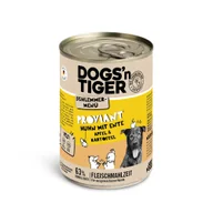 Mokra karma dla psów - Korzystny pakiet Dogs'n Tiger smakowite menu, 12 x 400 g - Kurczak z kaczką, jabłkami i ziemniakami - miniaturka - grafika 1
