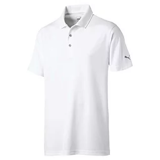 Koszulki męskie - Puma męska koszulka polo z obrotową koszulką polo, fioletowy, m - grafika 1