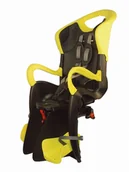 Foteliki rowerowe - Fotelik Rowerowy Bellelli Tiger Easy Dream Lux Na Bagażnik Odchylany - Yellov Hi Viz - miniaturka - grafika 1
