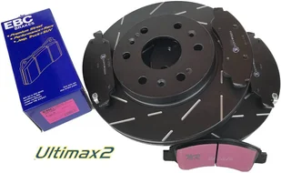 Przednie klocki Ultimax2 + NACINANE tarcze hamulcowe 330mm EBC seria USR Cadillac Escalade AWD 2009-2020 - Tarcze hamulcowe - miniaturka - grafika 14