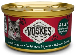 VOSKES Tuńczyk z wołowiną 85g - Mokra karma dla kotów - miniaturka - grafika 1