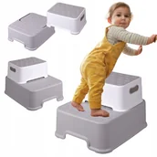 Nocniki - PRIMABOBO Podnóżek , PODEST dla dzieci dwustopniowy, stopień dziecięcy - miniaturka - grafika 1