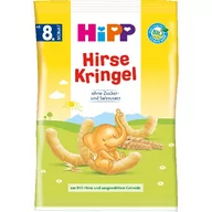 Desery dla dzieci - Hipp, Chrupki z 6 zbóż 8m+, 30 g - miniaturka - grafika 1