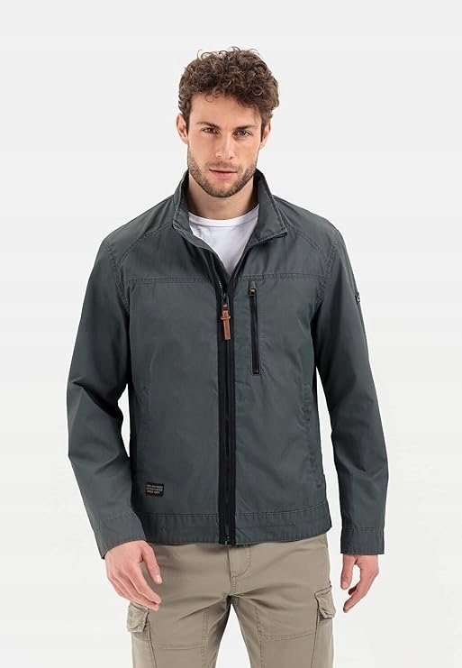 CAMEL ACTIVE MĘSKA KURTKA SOFTSHELL GŁADKA Z ZAMKIEM L 7BA