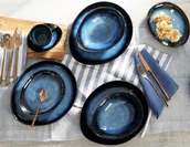 Serwisy obiadowe - Serwis obiadowo kawowy na 12 osób DARK NIGHT - miniaturka - grafika 1