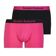 Spodenki damskie - bruno banani Męskie szorty, 2-pak, różowe/czarne, XXL (2 sztuki), Pink//Schwarz, XXL - miniaturka - grafika 1
