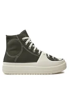 Trampki męskie - Converse Trampki Chuck Taylor All Star Construct A06618C Khaki - miniaturka - grafika 1
