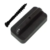 Podesty i deski tarasowe - Klips Wpc Mocujący Antracyt + Wkręt 100 Szt. Winfloor - miniaturka - grafika 1