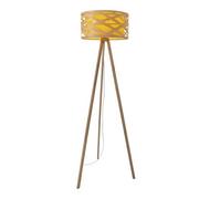 Lampy stojące - Näve Lampa stojąca Finja z bambusowym trójnogiem - miniaturka - grafika 1