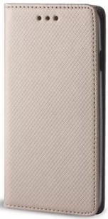 Magnet Pokrowiec Smart do HTC U12+ złoty GSM036593 (GSM036804) - Etui i futerały do telefonów - miniaturka - grafika 1