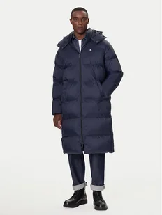 Calvin Klein Jeans Płaszcz zimowy LV04RD518G Granatowy Regular Fit - Płaszcze męskie - miniaturka - grafika 1