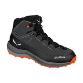 Buty dla chłopców - SALEWA MTN Trainer 2 Mid PTX K, Botki, Onyx/Alloy, 31 EU, Onyx Alloy, 31 EU - miniaturka - grafika 1