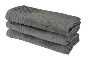 Ręcznik kąpielowy z bawełny, mięsisty, 500 g/m² Uno 50x100cm ciemnoszary - Ręczniki - miniaturka - grafika 1
