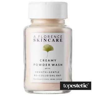 A.Florence Skincare A.Florence Skincare Creamy Powder Wash Jedwabisty puder myjący z ekstraktem z owsa i z pantenolem 100 ml - Kosmetyki do mycia twarzy - miniaturka - grafika 1